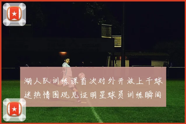 湖人队训练课首次对外开放上千球迷热情围观见证明星球员训练瞬间